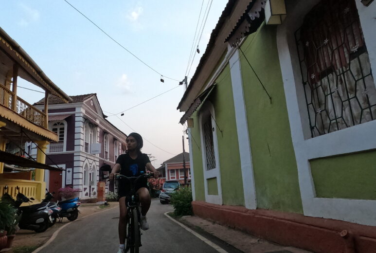 Bicycle ; Goa ; Panjim
